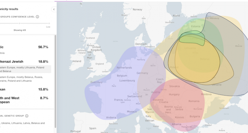 MyHeritage DNA Test Result | Reinis Fischer